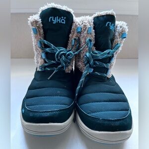 Ryka | New Dark Green Addison Snow Winter Boots, Women’s 9.5